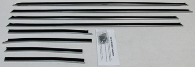 1970-1972 Monte Carlo Replacement Window Felts Whiskers Kit